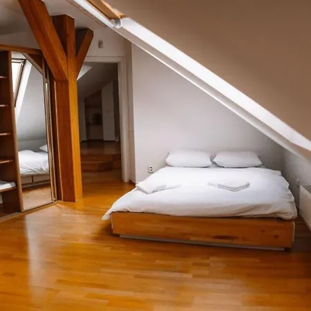 Riverside Duplex Loft Apartment Prague